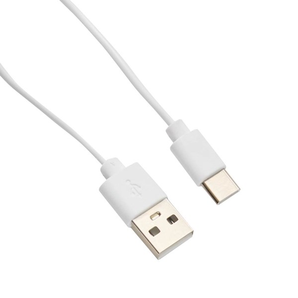 Obrázky: Prenosný skladací ventilátor s USB-C káblom, biely, Obrázok 7