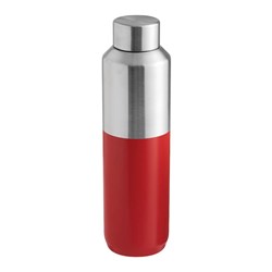 Obrázky: Vákuová termofľaša z rec. nerezu 600ml, červená