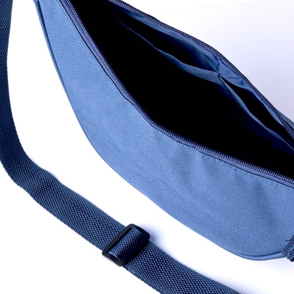 Obrázky: Crossbody RPET ľadvinka, modrá, Obrázok 5