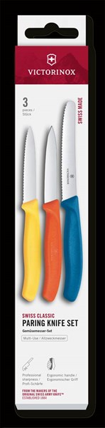 Obrázky: Sada 3 nožov VICTORINOX v papier.krabičke,farebná