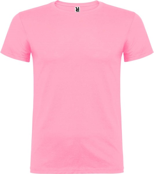Obrázky: Hodvábne ružové unisex tričko Beagle 155, 4XL