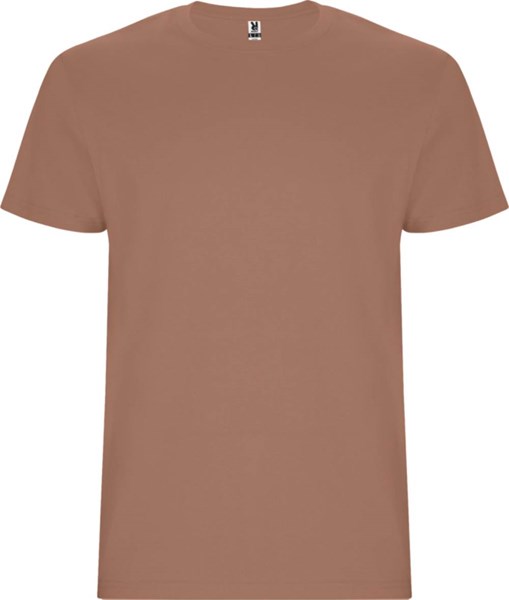 Obrázky: Moka hnedé unisex tričko Stafford 190, XXL