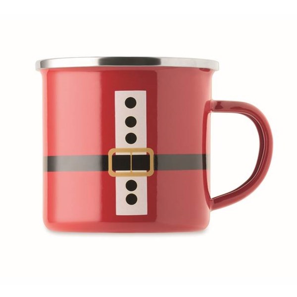 Obrázky: Smaltovaný hrnček Santa 300 ml, Obrázok 6