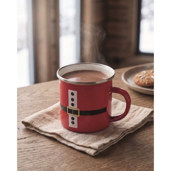 Obrázky: Smaltovaný hrnček Santa 300 ml, Obrázok 10