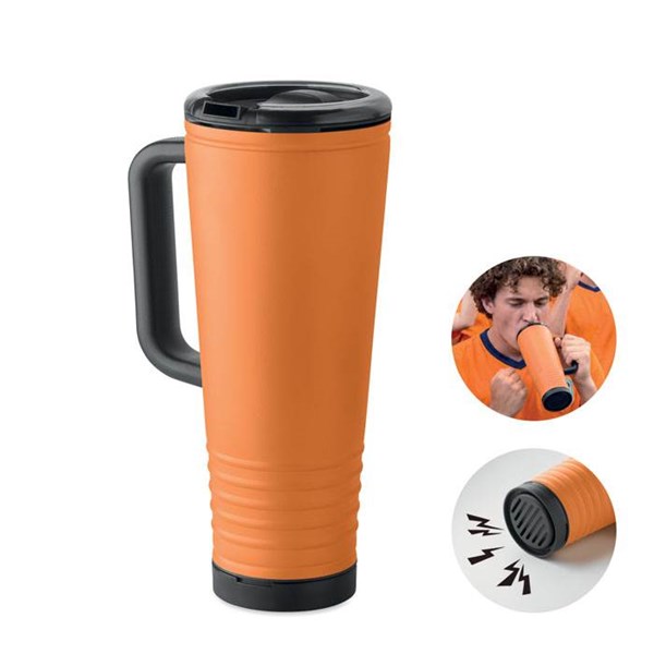 Obrázky: Oranžový termohrnček Howler Cup 700 ml, Obrázok 2