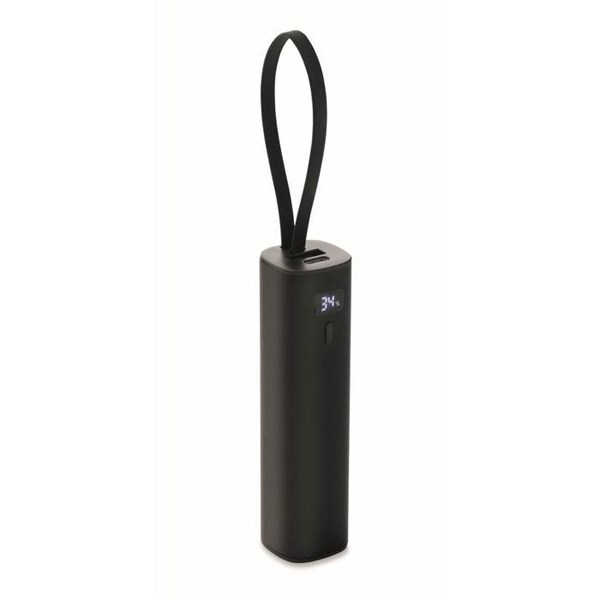 Obrázky: Čierna powerbanka 5000 mAh PD 20W