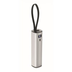 Obrázky: Matne strieborná powerbanka 5000 mAh PD 20W