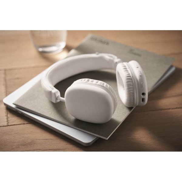 Obrázky: Biele bezdrôtové slúchadlá 5.3, Obrázok 12