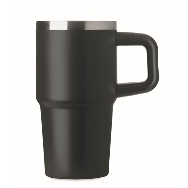 Obrázky: Čierny termohrnček s dvojitou stenou 500 ml, Obrázok 7