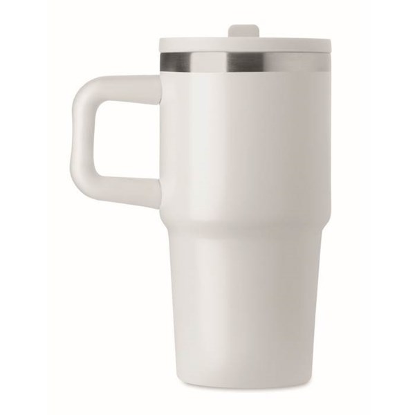 Obrázky: Biely termohrnček s dvojitou stenou 500 ml, Obrázok 5