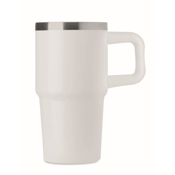 Obrázky: Biely termohrnček s dvojitou stenou 500 ml, Obrázok 7