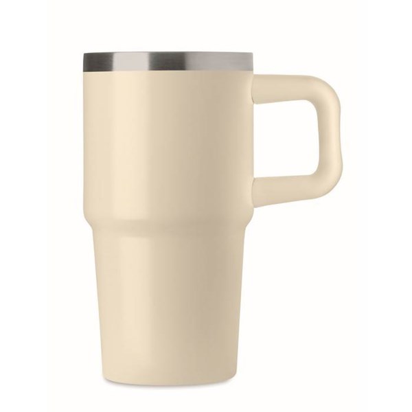 Obrázky: Béžový termohrnček s dvojitou stenou 500 ml, Obrázok 7