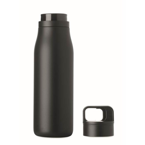 Obrázky: Čierna termoska s dvojitou stenou 500 ml, Obrázok 7