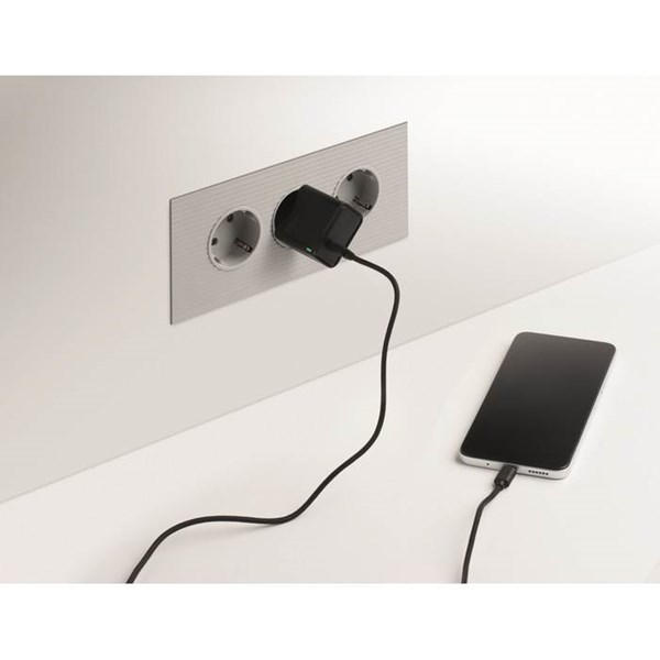 Obrázky: Čierna magnetická powerbanka - sada 5000mAh, Obrázok 8