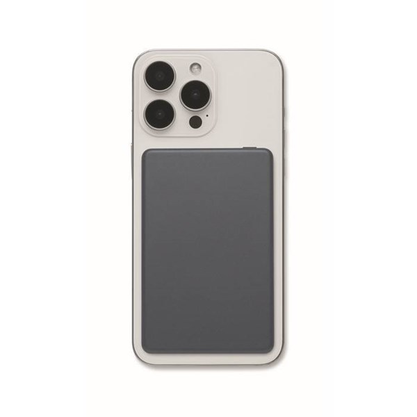 Obrázky: Tmavomodrá magnetická powerbanka 5000mAh 15W, Obrázok 3