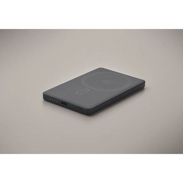 Obrázky: Tmavomodrá magnetická powerbanka 5000mAh 15W, Obrázok 5