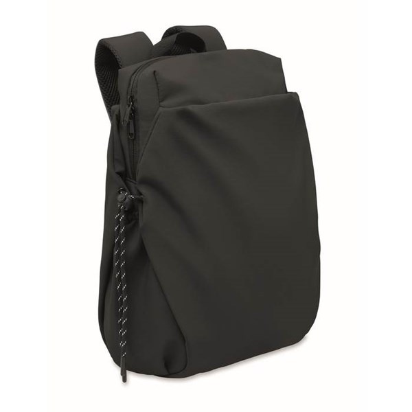 Obrázky: Čierny 16" nylónový ruksak na notebook 17L