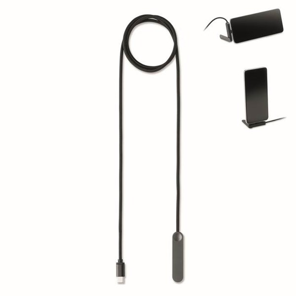 Obrázky: Nabíjací a dátový 60W kábel USB-C so stojanom