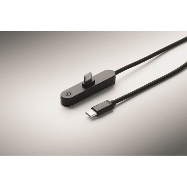 Obrázky: Nabíjací a dátový 60W kábel USB-C so stojanom, Obrázok 9