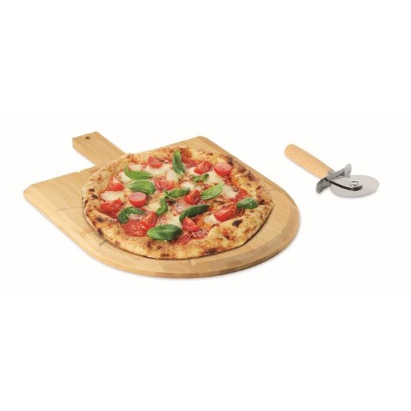 Obrázky: Bambusová doštička a krájač na pizzu, Obrázok 2