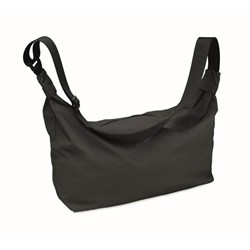 Obrázky: Čierna nylónová crossbody mestská taška