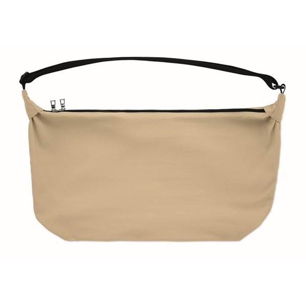 Obrázky: Kaki nylónová crossbody mestská taška, Obrázok 6