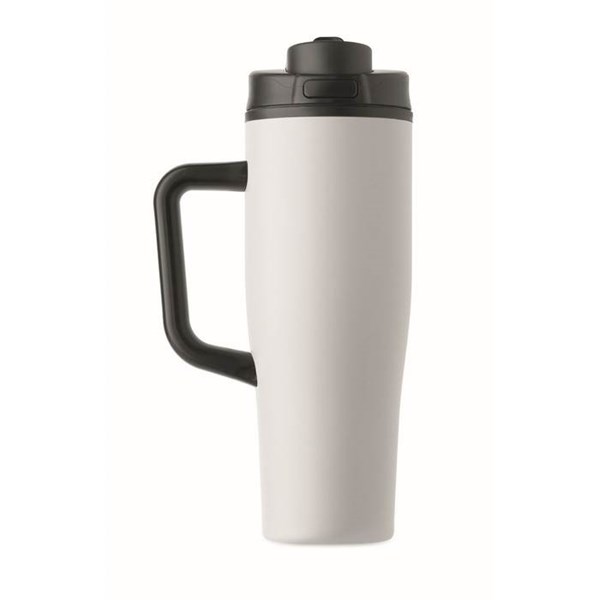 Obrázky: Biely termohrnček s dvojitou stenou 900 ml, Obrázok 6