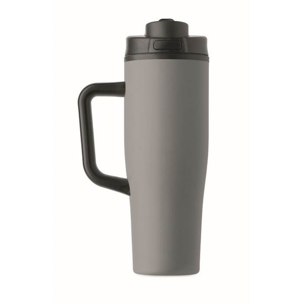 Obrázky: Sivý termohrnček s dvojitou stenou 900 ml, Obrázok 6
