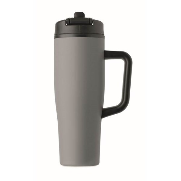 Obrázky: Sivý termohrnček s dvojitou stenou 900 ml, Obrázok 7