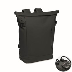 Obrázky: Čierny PU ruksak na bicykel na notebook 20L