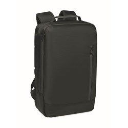 Obrázky: Čierny ruksak na notebook, polstrovaný chrbát, 15L