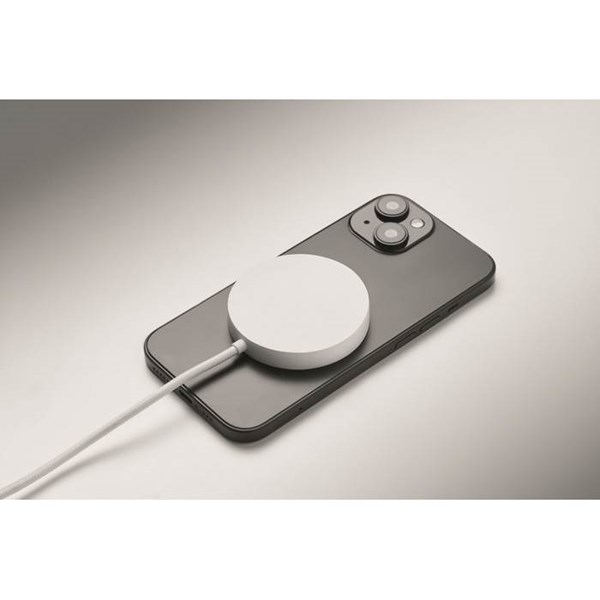Obrázky: Biela magnetická bezdrôtová nabíjačka 25W, Obrázok 4