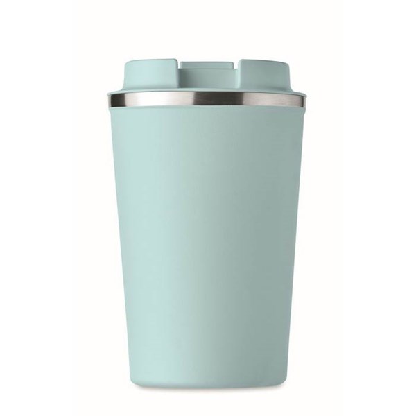 Obrázky: Svetlomodrý dvojstenný pohárik 350 ml, Obrázok 3