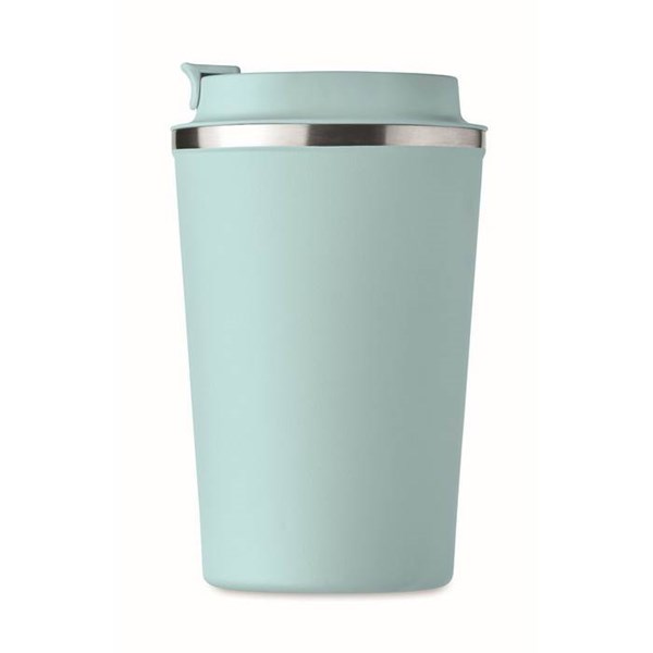 Obrázky: Svetlomodrý dvojstenný pohárik 350 ml, Obrázok 4
