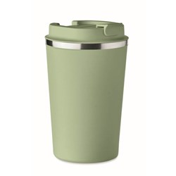 Obrázky: Mätovo zelený dvojstenný pohárik 350 ml