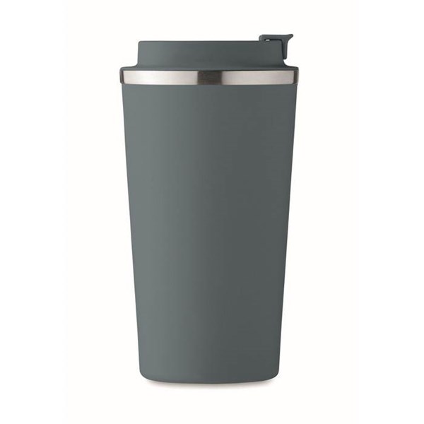 Obrázky: Dvojstenný nerez hrnček 510 ml, petrolejový, Obrázok 6