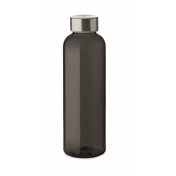 Obrázky: Fľaša z PET recyklátu 500 ml, čierna, Obrázok 3