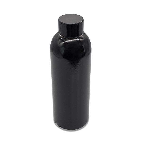 Obrázky: Jednostenná fľaša z nerez. ocele 750 ml, čierna, Obrázok 2