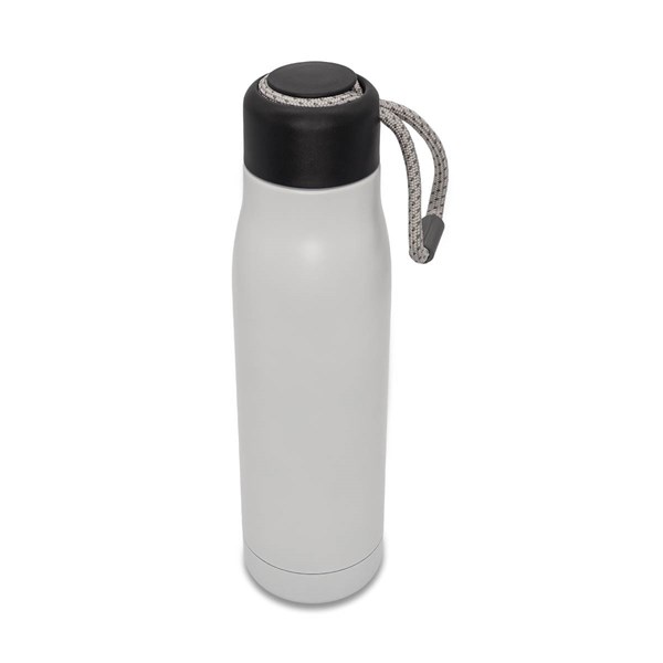 Obrázky: Biela nerez.termoska 500 ml,dvojstenná a pútko, Obrázok 2