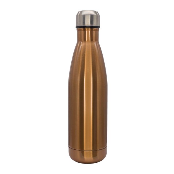 Obrázky: Zlatá termoska 500 ml, nerez oceľ