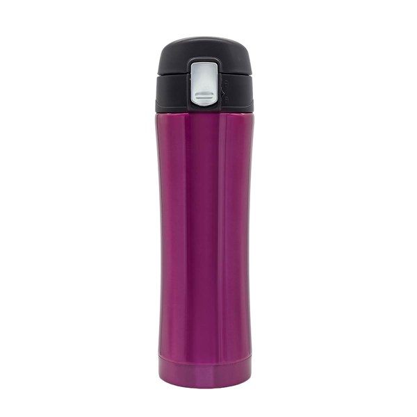 Obrázky: Magenta termohrnček 400 ml, vnútro z nerez ocele