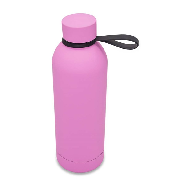 Obrázky: Termoska s rukoväťou 500 ml, ružová, Obrázok 2