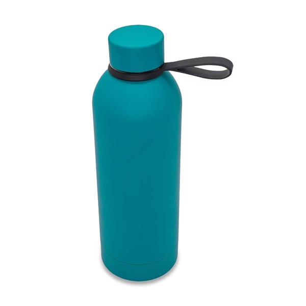 Obrázky: Termoska s rukoväťou 500 ml, tyrkysovo modrá, Obrázok 2