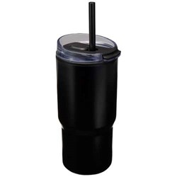 Obrázky: Izol. hrnček 540ml, dvoj.stena, čierna