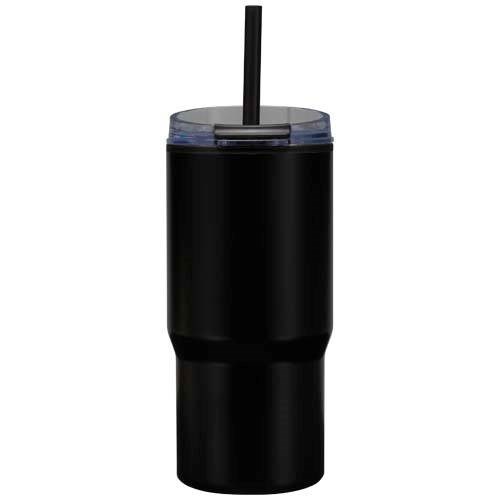 Obrázky: Izol. hrnček 540ml, dvoj.stena, čierna, Obrázok 2