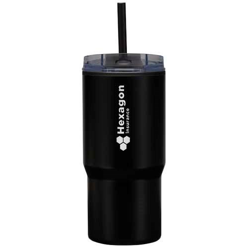 Obrázky: Izol. hrnček 540ml, dvoj.stena, čierna, Obrázok 7