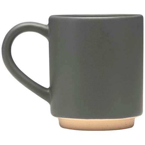 Obrázky: Keram. stohovateľný hrnček 180 ml, šedá, Obrázok 5