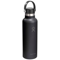 Obrázky: Hydro Flask nerezová fľaša 621ml, slamka, čierna