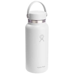 Obrázky: Hydro Flask široká nerez fľaša 946 ml, biela