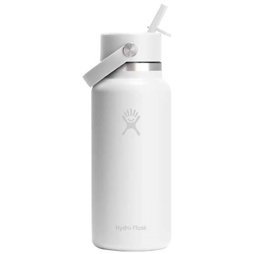 Obrázky: Hydro Flask nerez fľaša 946 ml so slamkou, čierna, Obrázok 2